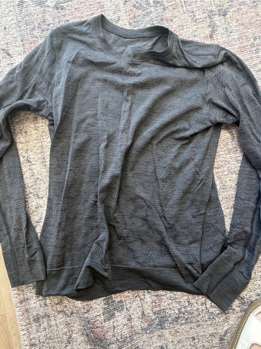 lululemon athletica Black Long Sleeve Lightweight Top